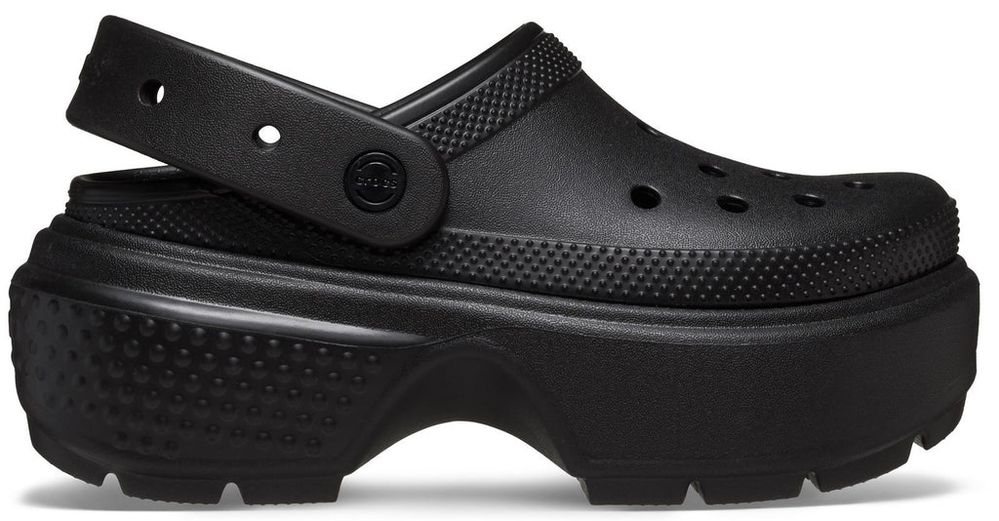 Crocs Stomp Black, М4/W6 (36) - (22.5-23.2см)