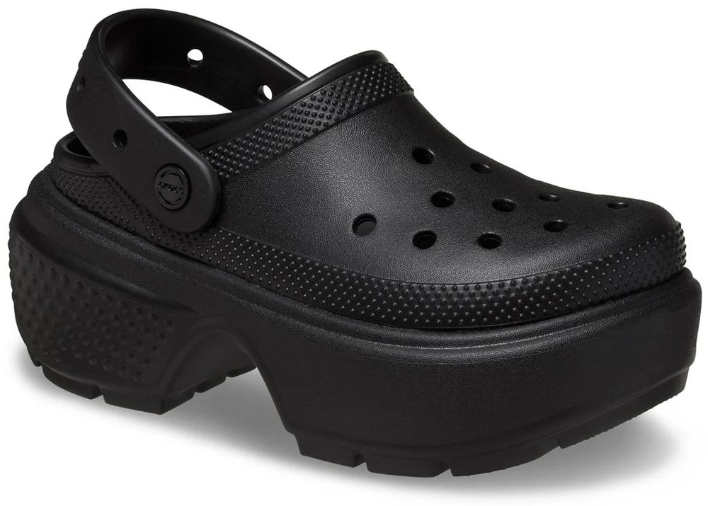 Crocs Stomp Black, М4/W6 (36) - (22.5-23.2см)