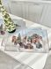 Новорічна серветка-підкладка «Різдвяні канікули» (Срібний люрекс), 33x53
