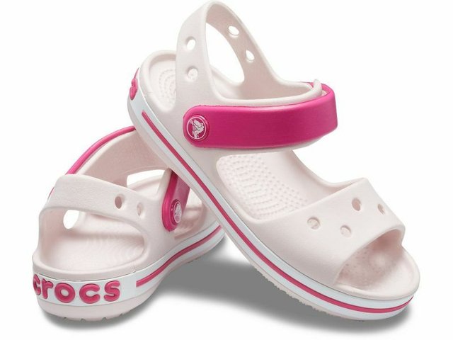 Crocs Crocband Sandal Kids Barely Pink, с9 (26) - (15.7см)