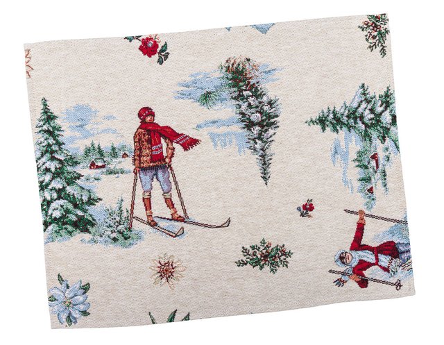 Серветка-підкладка новорічна "Зимові розваги"