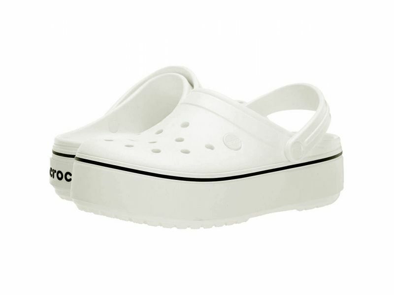 Crocs Crocband Platform​ White - M5/W7 (37) - (23,3-24см)